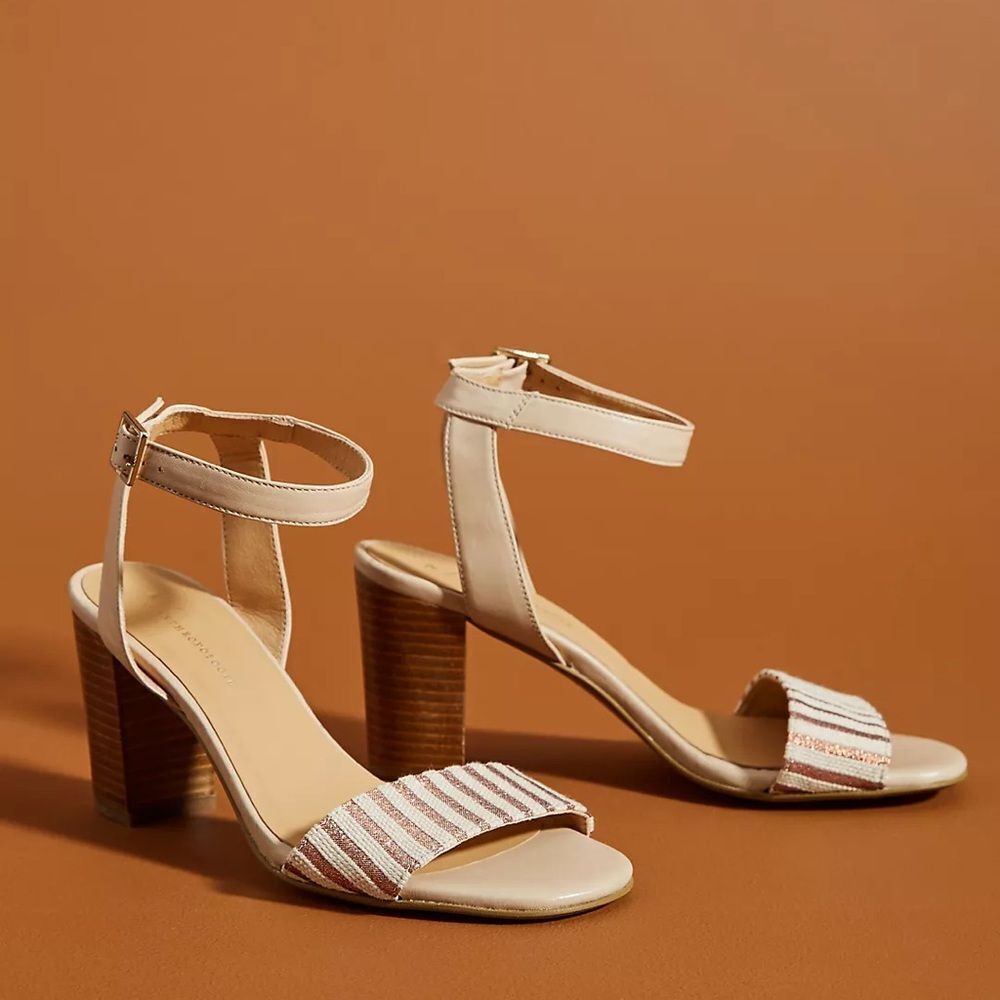 Anthropologie Gaby Heeled Sandals 37